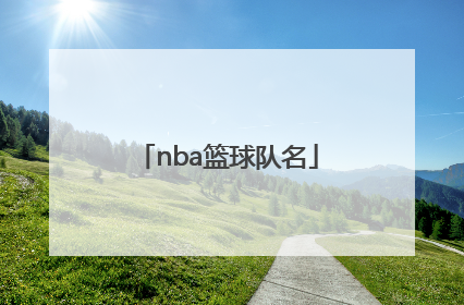 「nba篮球队名」nba篮球队名大全及标志